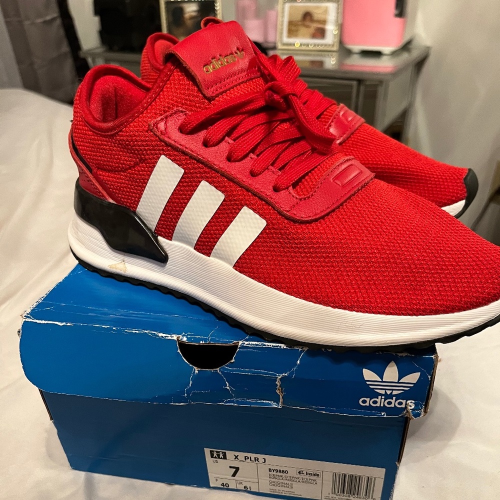Red adidas
